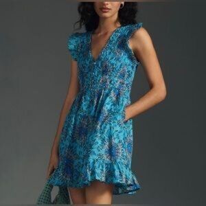 Anthropologie The Peregrine Mini Dress NWOT